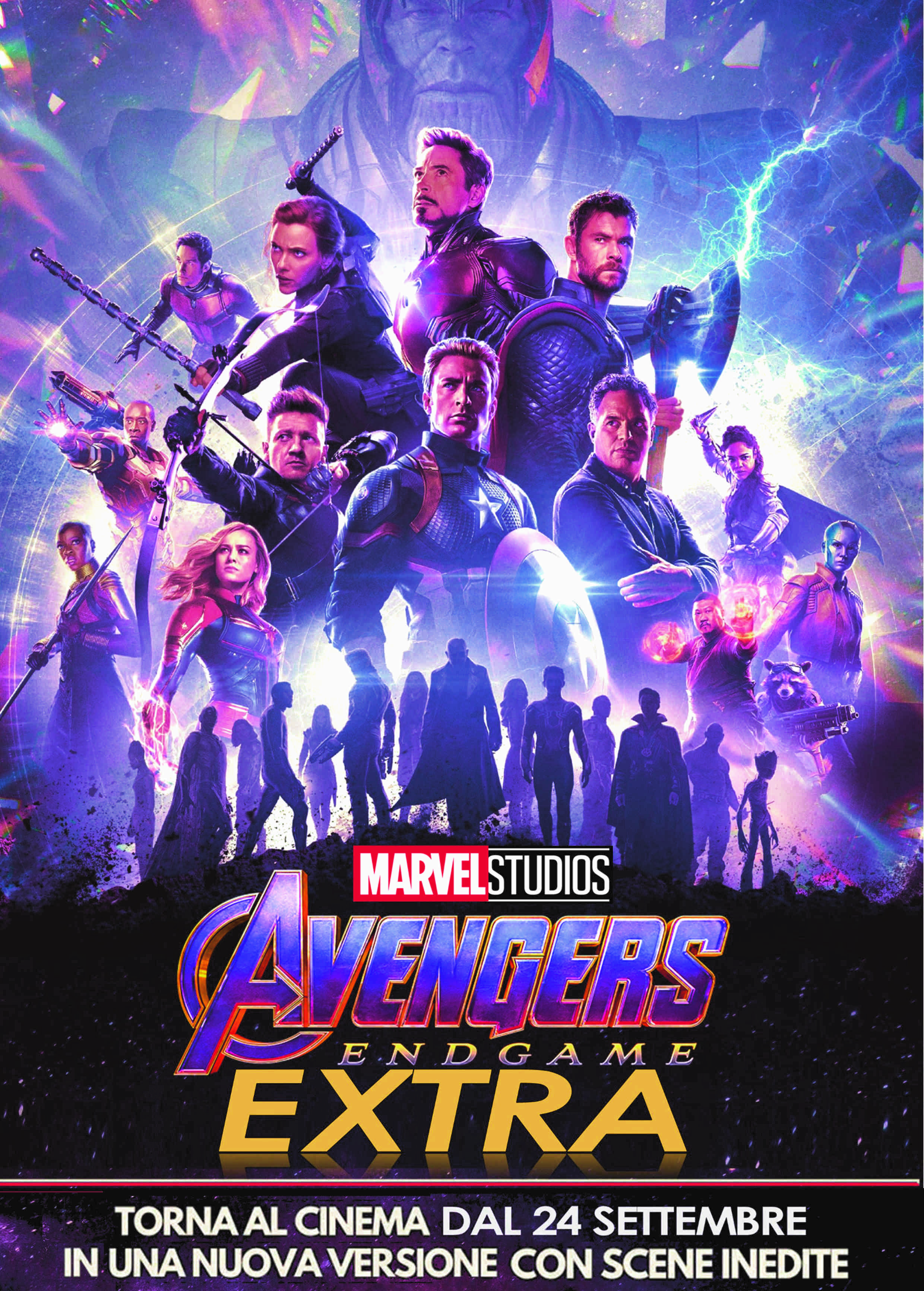 AVENGERS  ENDGAME EXTRA / giovedì 24 a solo 3,50€